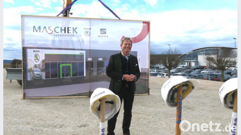 Unternehmer Ingo Maschek hat am Autohaus-Standort Wackersdorf große Pläne. Bild: Hirsch