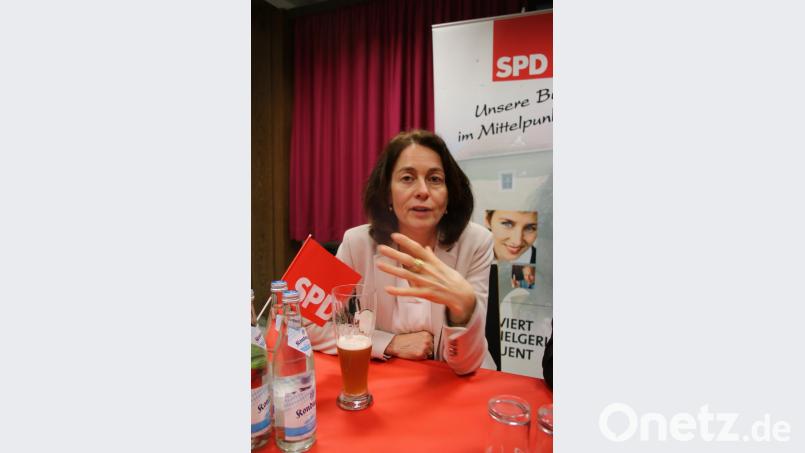 Bundesjustizministerin Katarina Barley im Gespräch mit unserer Zeitung. Bild: jrh