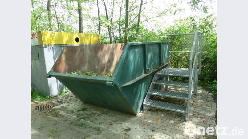 In solche Container können ab 20. März Gartenabfälle entsorgt werden. Bild: exb