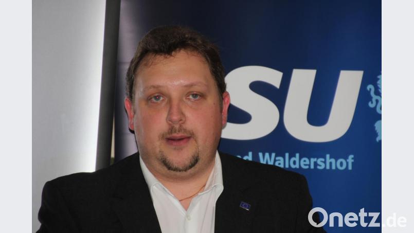 Der wiedergewählte CSU-Ortsvorsitzende Mario Rabenbauer: „Waldershof braucht einen kommunalpolitischen Neuanfang.“ Bild: kro