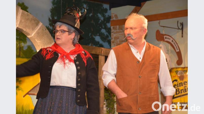 Angelika Protschky und Anton Krisch. Bild: jr