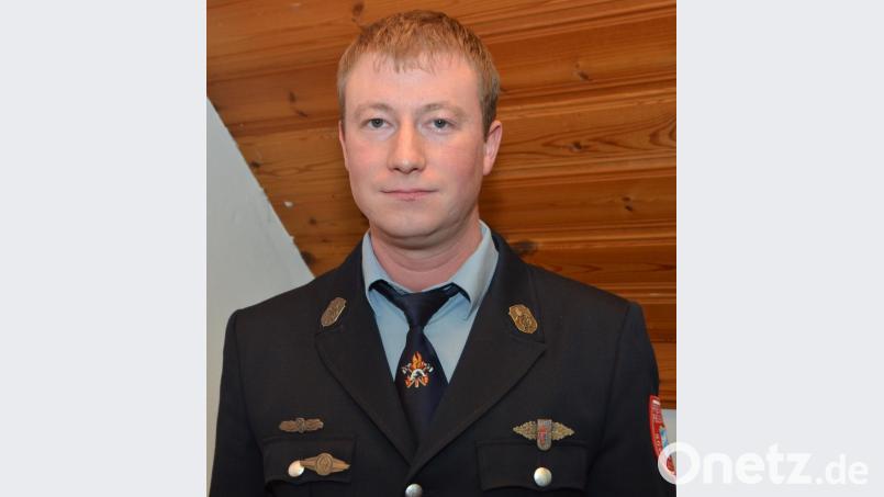 Martin Vater ist der neue Kassier der Böhmischbrucker Feuerwehr. Bild: dob