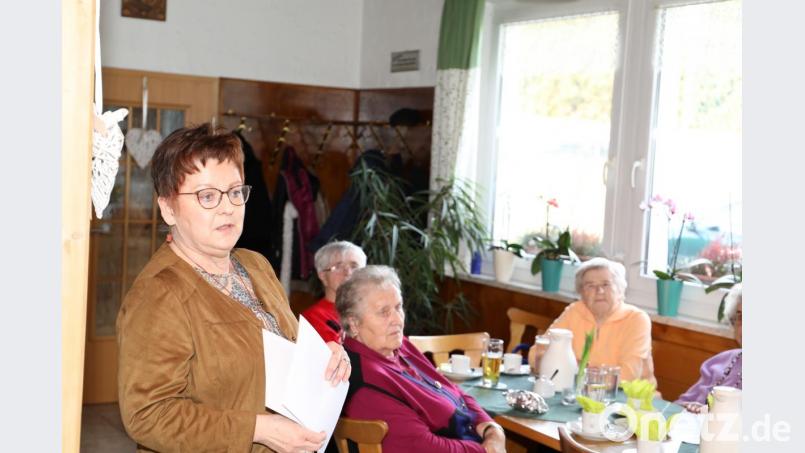 Brigitte Scharf informierte über Neuerungen bei der Rente. Bild: njn