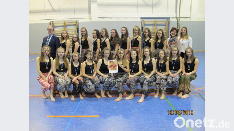 Die erfolgreichen Schülerinnen des Elly-Heuss-Gymnasiums Weiden. Bild: khg