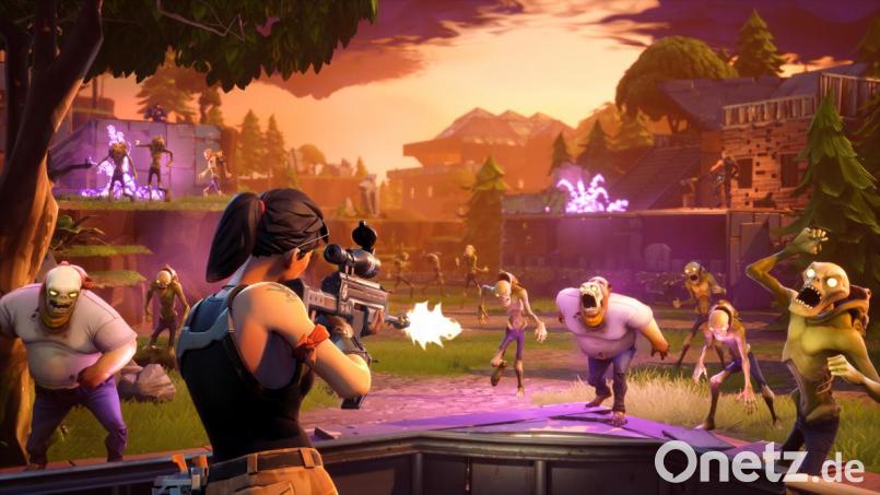 Sieht aus wie ein lustiges Comic, ist aber ein Ballerspiel: Fortnite ist das erfolgreichste Computerspiel aller Zeiten. Für Kinder kann es aber auch gefährlich sein, sagen Experten, Lehrer und Eltern. Bild: Epic Games/Koch Media/dpa