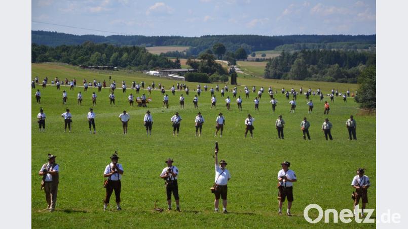 Das 20. Oberpfälzer Böllerschützentreffen machte den Moosbacher Verein weit über die Landkreisgrenzen hinaus bekannt. Bild: gi