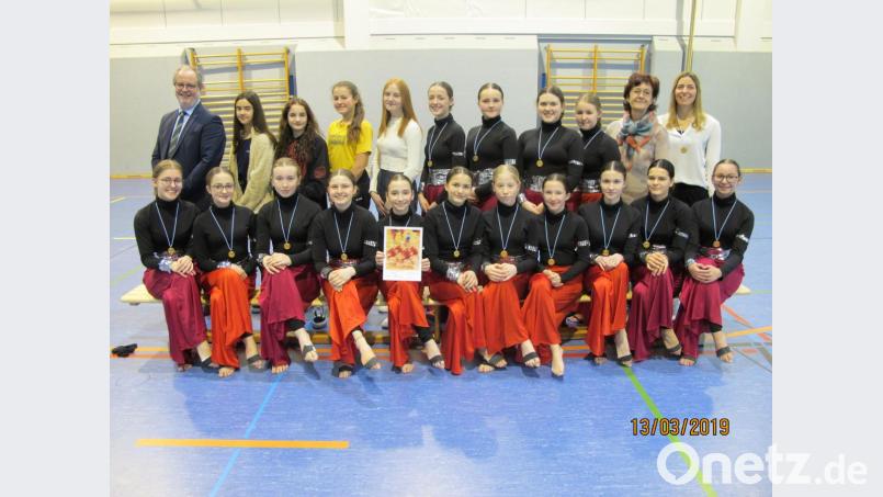 Die erfolgreichen Schülerinnen des Elly-Heuss-Gymnasiums Weiden. Bild: khg