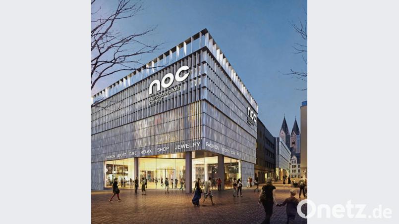 Das fertige Nordoberpfalz-Center nach einer Simulation von Investor Fondara. Bild: Meckl Architekten