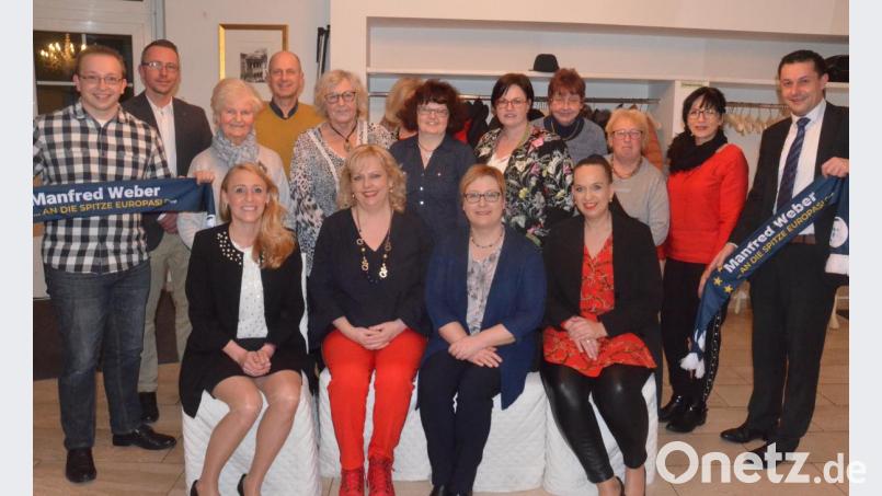 Die neugewählte Vorstandschaft der Frauenunion. Bild: Kunz