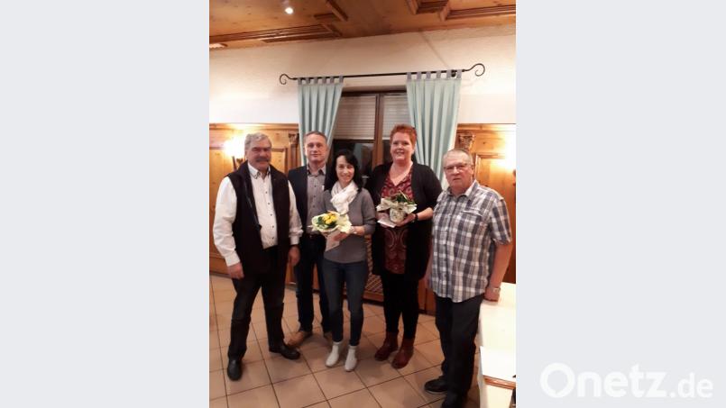 Verabschiedung der Frauen Claus und Rösch. Bild: exb