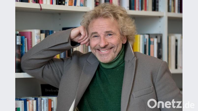 Thomas Gottschalk, Entertainer und Showmaster, nimmt an der Pressekonferenz zu seiner neuen Sendung teil. Foto: Sven Hoppe/Archiv Bild: Sven Hoppe
