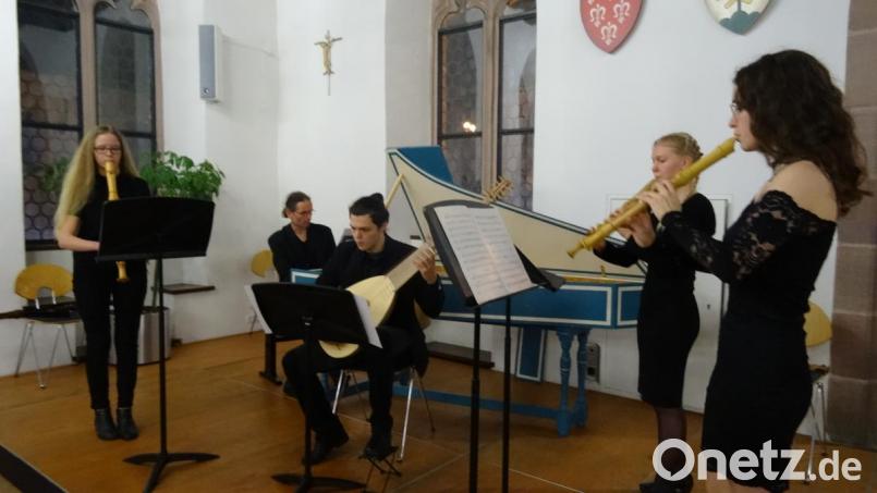 Die Sulzbacher Hof-Musik unter Leitung von Michael Kämmle umrahmte die Festsitzung mit Barockmusik. Bild: hka