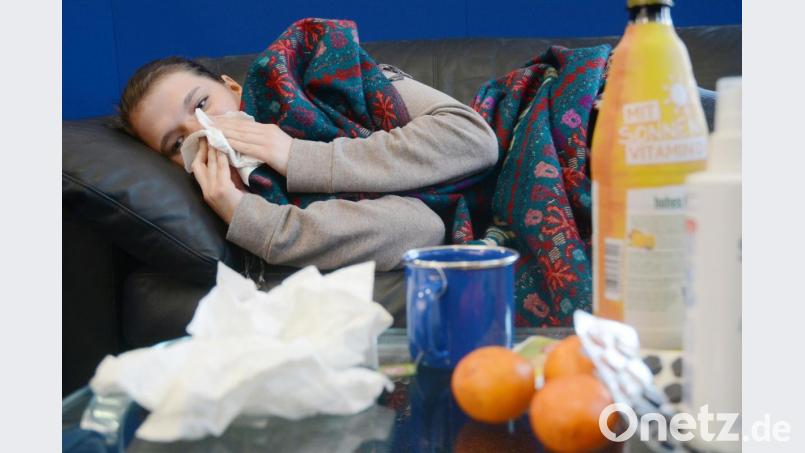 In der vergangenen Woche sind viel weniger Menschen neu an Grippe erkrankt als in der Woche zuvor. Bild: Gabi Schönberger