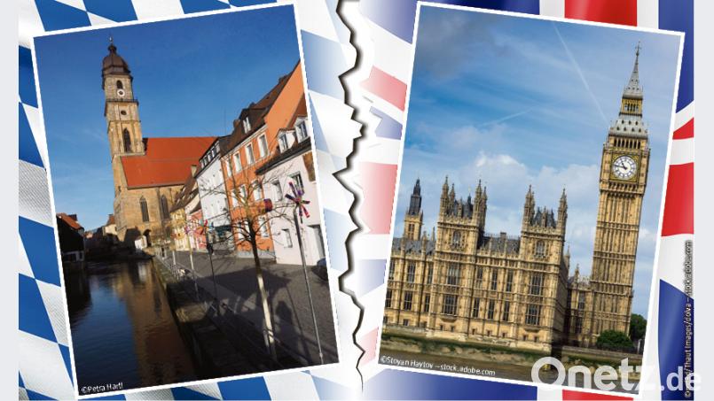Oberpfälzer, die in Großbritannien leben, berichten, wie es ihnen vor dem Brexit geht. Bild: Big Ben: Stoyan Haytov – stock.adobe.com Hintergrundcollage: md3d/Thaut Images/dolva – stock.adobe.com/Amberg: Petra Hartl