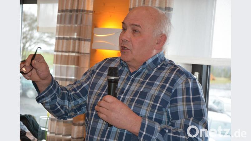 BBV-Ortsobmann Franz Pflaum aus Konnersreuth wurde emotional. Er sprach von der Vernichtung der landwirtschaftlichen Existenz. Bild: jr