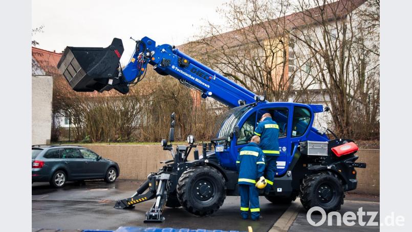 Das Fahrzeug wird gleich begutachtet Bild: Andreas Duschner