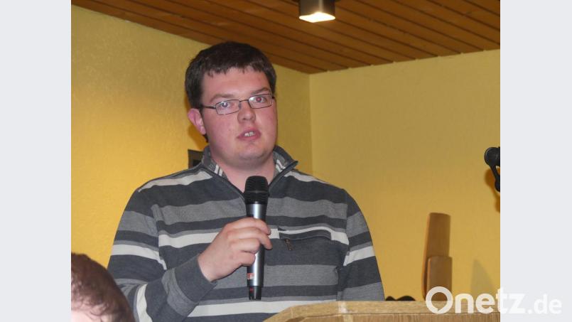 David Karl stellte sich als künftiger Nachfolger von Reinhard Wiesent vor. Bild: rn