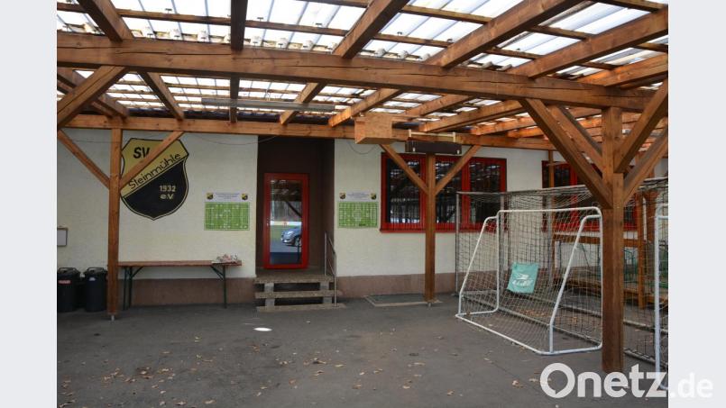 Barrierefrei soll künftig der Zugang zum Sportheim des SV Steinmühle sein, die Bauarbeiten sollen noch heuer beginnen, hieß es seitens der Stadtverwaltung. Bild: jr