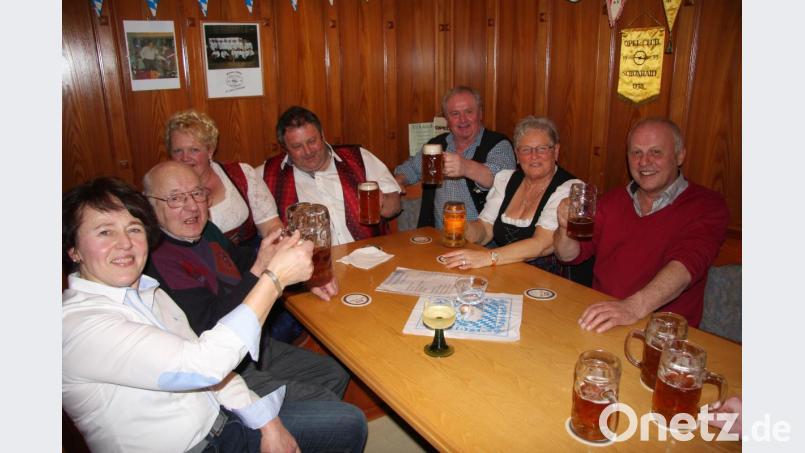 Stimmung beim Starkbierabend. Bild: wro