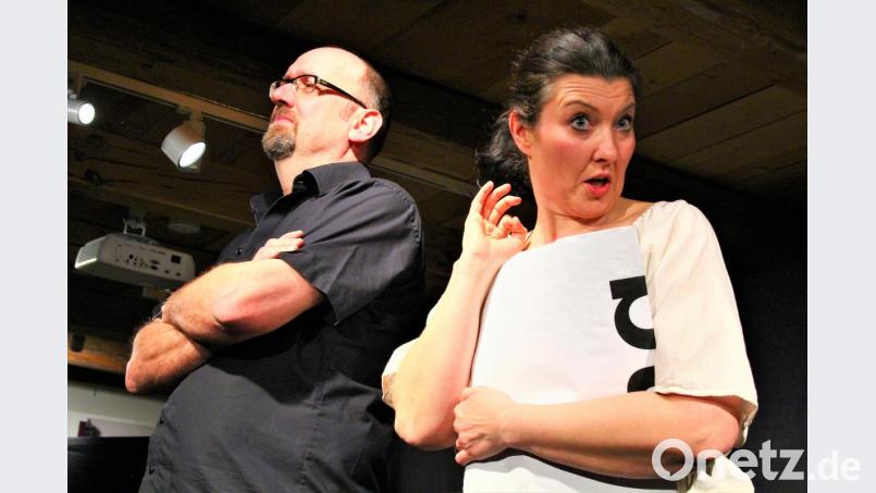 Die Künstler Hubert Treml und Kirstin Rokita. Bild: stg