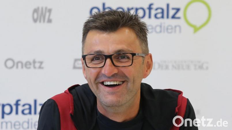Michael Köllner bei einem Besuch bei den Oberpfalmedien. Bild: exb