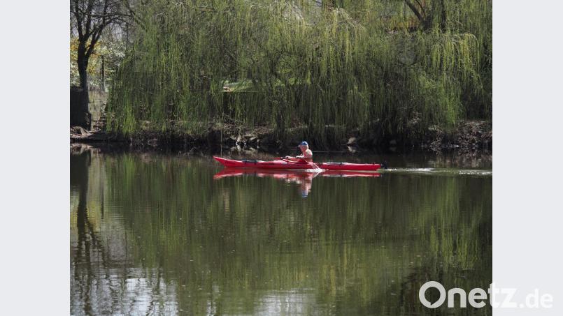 Ein Kanufahrer auf der Naab bei Schwandorf. Geht es den Gewässern gut, geht es auch den Oberpfälzern gut, finden der FVO. Bild: Petra Hartl