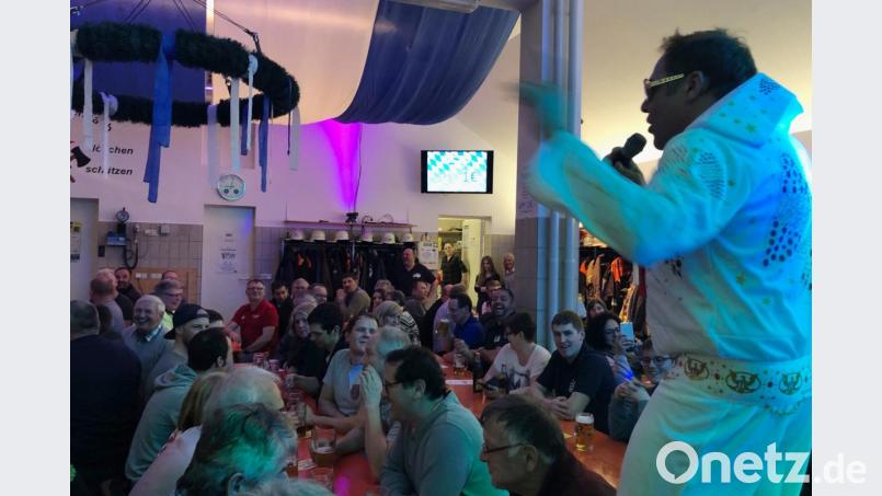 Showeinlage Elvis von Andreas Kraus Bild: exb