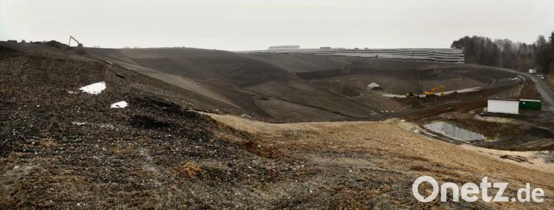Die Deponie Steinmühle wird vom Landesamtes für Umwelt aufgrund von Kontrollen und Besichtigungen als &quot;Musterdeponie&quot; betrachtet Archivbild: tr