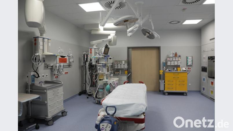Das Klinikum St. Marien hat jetzt auch zwei neue Schockräume. Bild: Wolfgang Steinbacher