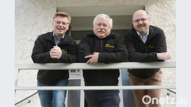 Sie gehören zum E-Team (von links): Hubert Wittmann, organisatorischer Leiter, Gerhard Kühner und Johannes Lukas. Alle drei verfügen über jahrelange Erfahrung. Bild: Gabi Schönberger