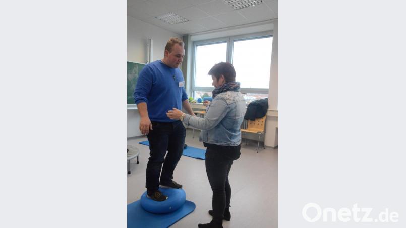 Die Balance zu halten, ist gar nicht immer so einfach. Bild: Kunz