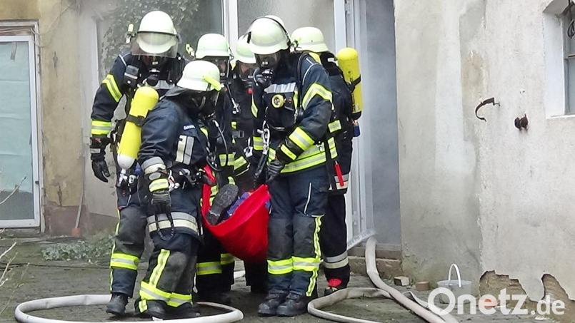 Personenrettung Einsatzübung Bild: jma