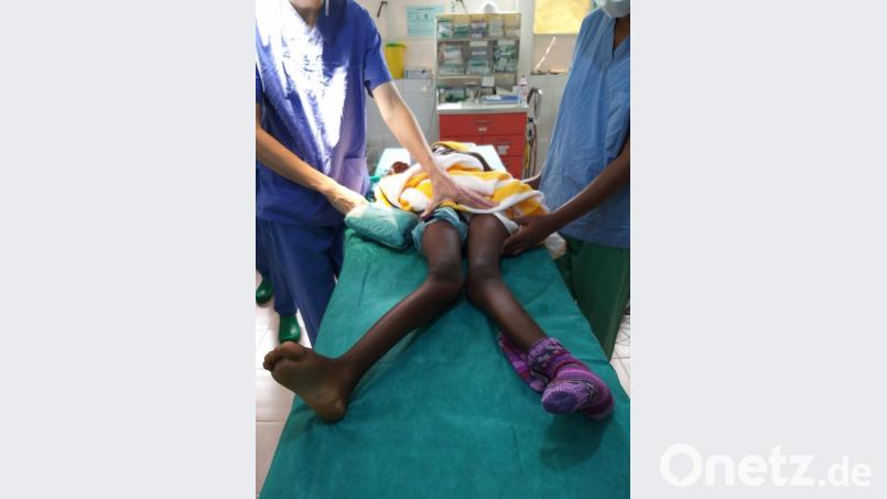 Vor der Operation. Bild: ubb