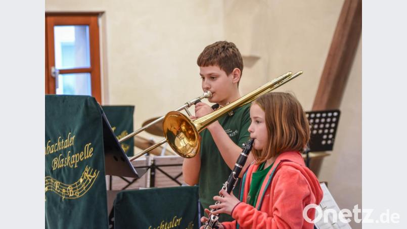 Überzeugende Leistungen bot der Nachwuchs der Ehenbachtaler Blaskapelle beim Vorspielnachmittag im Kulturstadel in Schnaittenbach. Bild: Johannes Pilarski