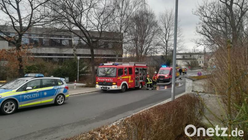 Großeinsatz für die Rettungskräfte in Wunsiedel. Bild: Alexander Alt Bild: Alexander Alt