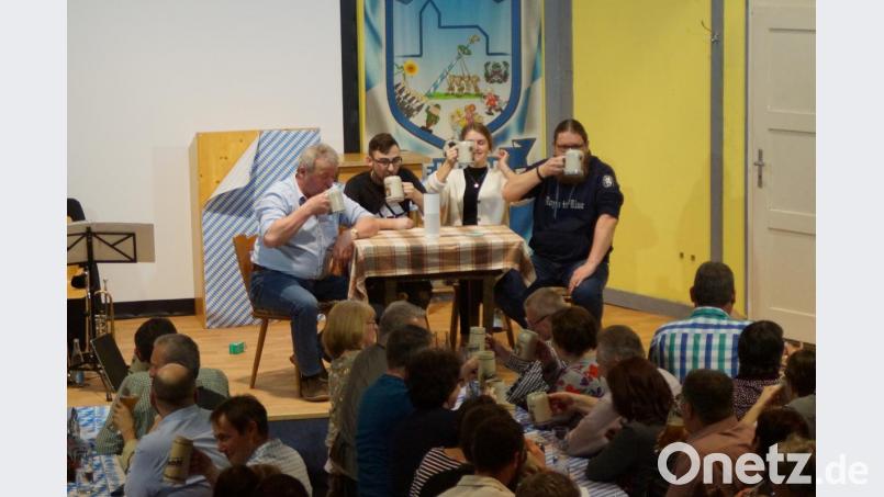 Der Wirtshaus-Einakter mit Josef Zimmermann, Max Meindl, Marleen Bauer und Tom Rauch. Bild: slh