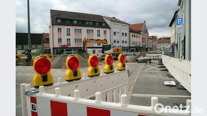 Der nächste Bauabschnitt der Friedrich-Ebert-Straße bis zum Wendelinplatz ist mit einem Ansatz von 1,8 Millionen Euro die größte Tiefbaumaßnahme der Stadt in diesem Jahr. Bild: Hösamer