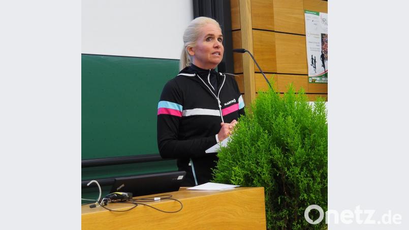 Ultra-Läuferin Holly Zimmermann hat unter anderem den Wüstenmarathon de Sable und den Mount Everest Marathon ( beste Ausländerin) absolviert. Bild: Bühner