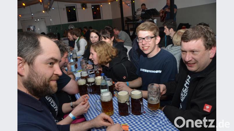 Beim 39. Starkbierfest bei der Vohenstraußer Stützpunktwehr war Spaß und Stimmung Trumpf. Bild: dob