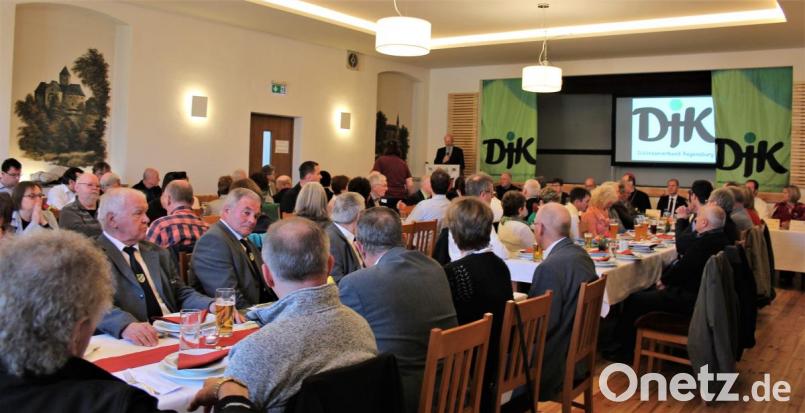Der DJK-Diözesantag am Samstag in Falkenberg war ausgezeichnet besucht. Bild: stg