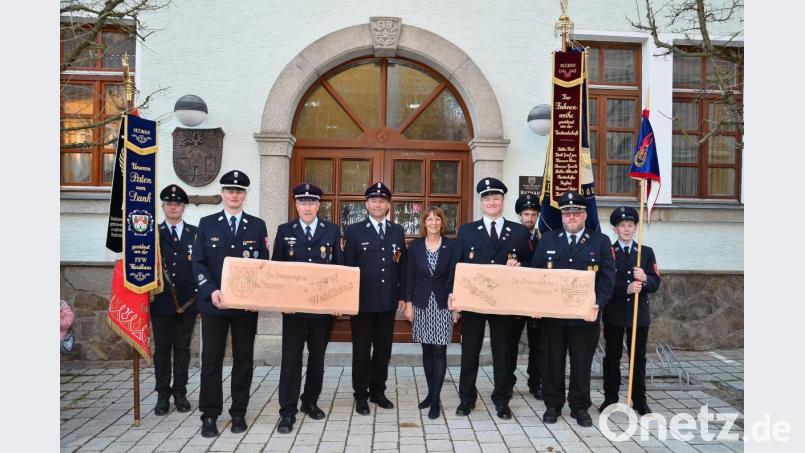 Vom 27. bis 30. Juni wird in Pleystein das 150-jährige Bestehen der Feuerwehr gefeiert. Die Waidhauser sind als Patenwehr fest eingebunden. Bild: fjo