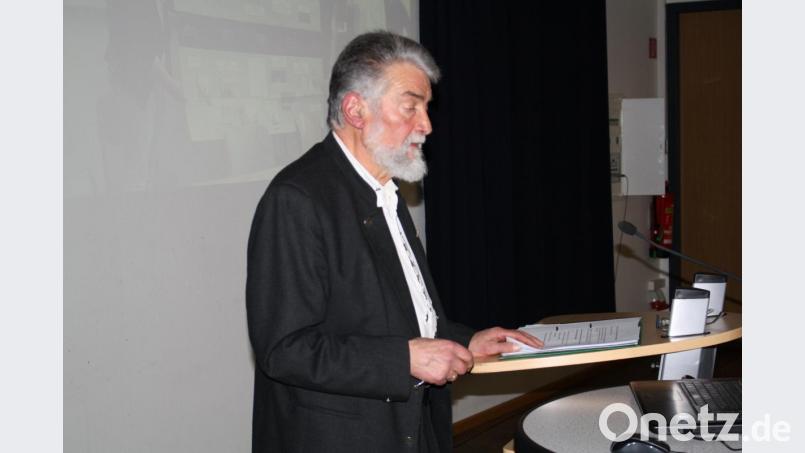 Seinen letzten Rechenschaftsbericht als Vorsitzender hielt Hans Rösch bei der Hauptversammlung des HAK. Bild: bjp Bild: bjp