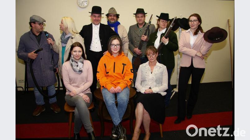 Schmunzeln und lachen ist angesagt, wenn sich beim Amateurtheater Dörflas der Vorhang hebt. Bild: wro
