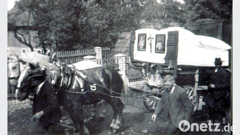 Dieser Kammerwagen wurde in Leinsiedl fotografiert. Bild: exb