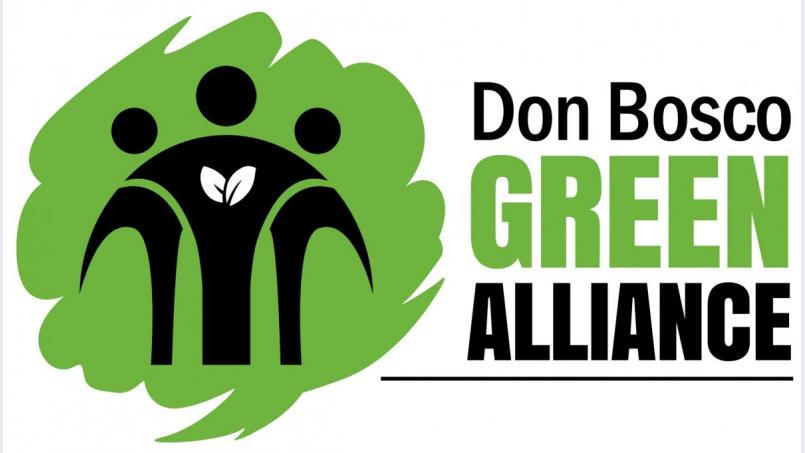 Das grüne Logo ist das Erkennungszeichen der Don Bosco Green Alliance. Ihr gehört jetzt auch das Kloster Ensdorf an. Bild: sön