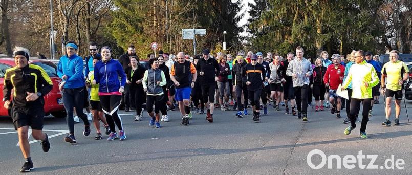 Sportlich: Die Läufer sind in die neue Saison gestartet. Bild: R. Kreuzer