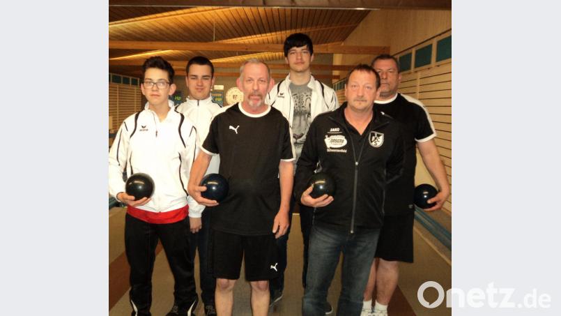 Die Kegler der zweiten Mannschaft holten den Titel in der Verbandsliga. Bild: ksi