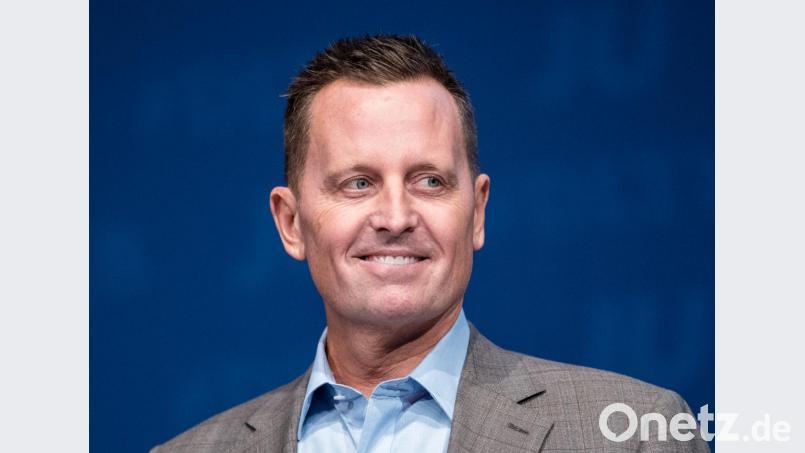 Der Botschafter der USA in Berlin Richard Grenell ist ein großer Verehrer des in Flossenbürg ermordeten evangelischen Theologen Dietrich Bonhoeffer. Bild: Daniel Bockwoldt/dpa