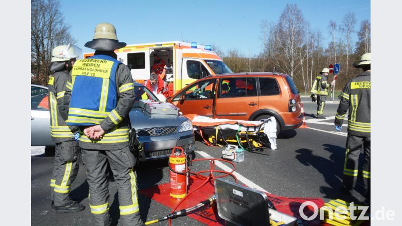Der Unfall geschah bei der Autobahnauffahrt Weiden-West. Bild: Gabi Schönberger