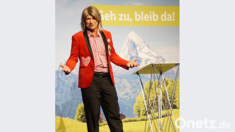 Krebs als Meggy Montana. Bild: weu